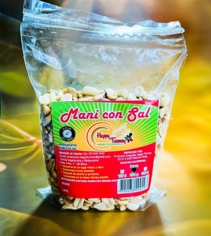 Maní con sal