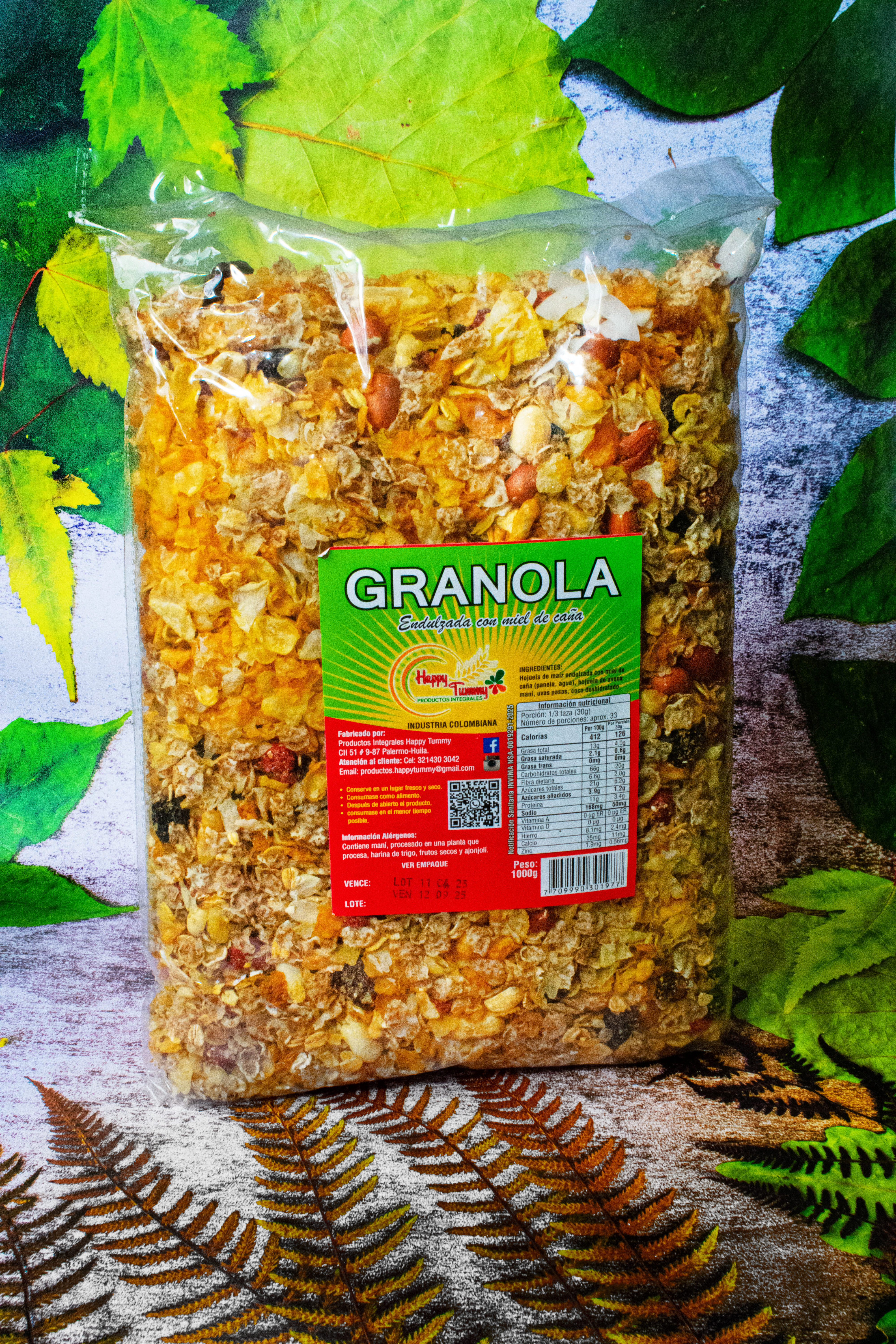Granola Endulzada