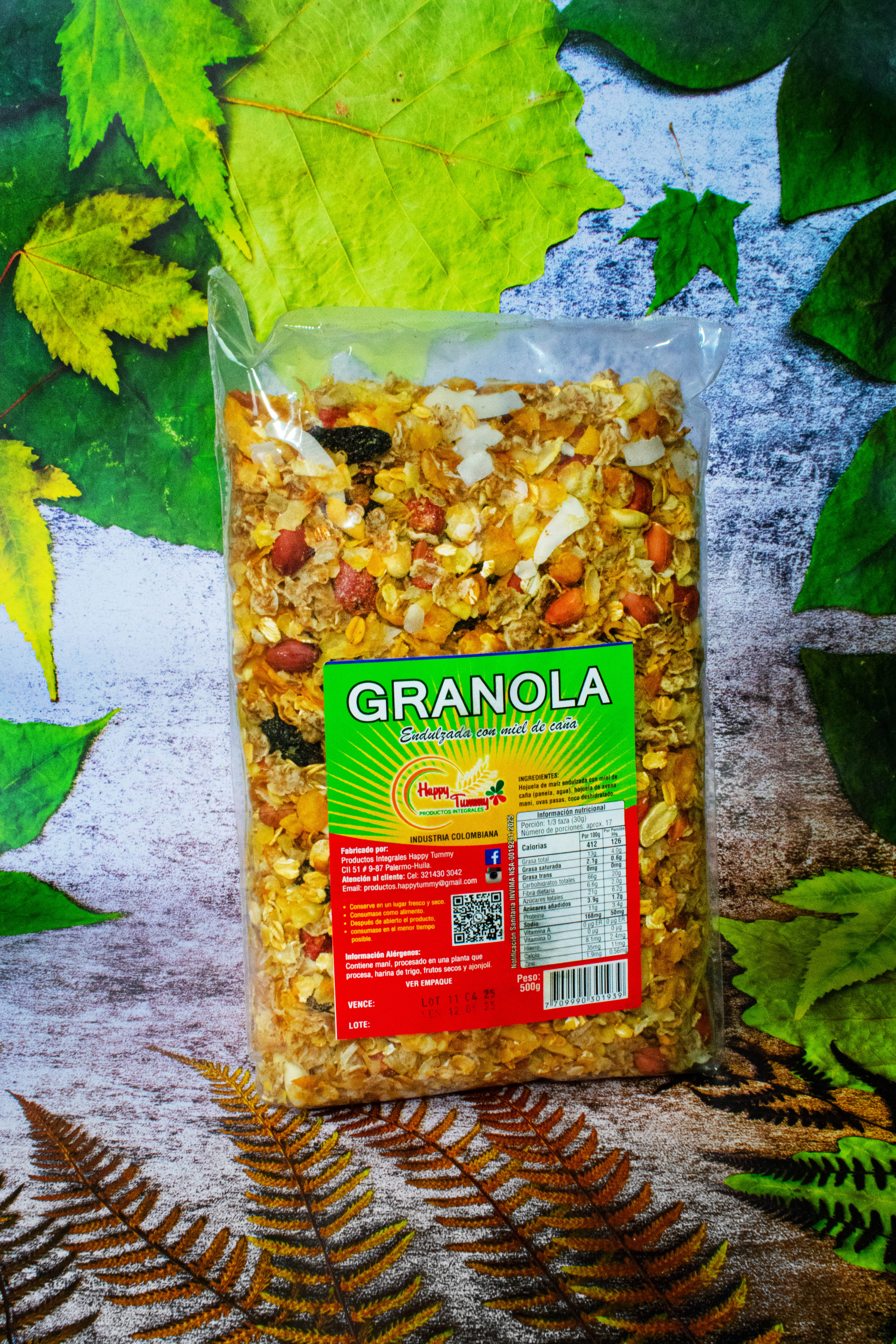 Granola Endulzada